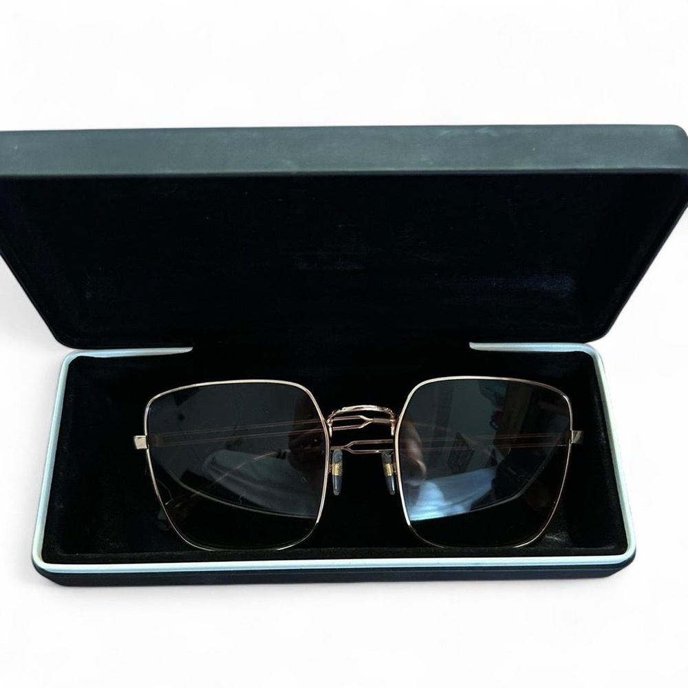 Givenchy Elegant Black and Gold Sunglasses